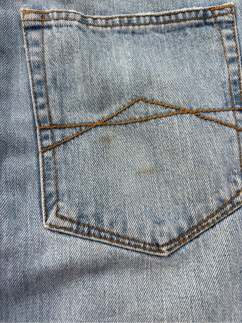 Men’s Aeropostale Brenton Bootcut jeans 33/32 light wash Y2K Vintage - Picture 5 of 7